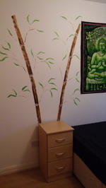 Painting a wall - Bamboo 2  bambus (bamboo2.jpg)