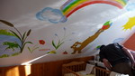 Painting a wall - Dtsk pokoj v podkrov (zed_004.jpg)